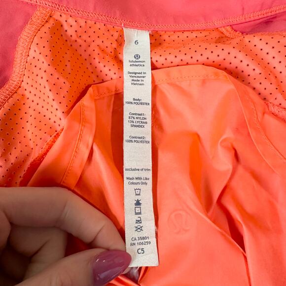 Lululemon Nothin’ but Run Reflective Jacket Zip-Up Windbreaker in Flare Light - Picture 15 of 16